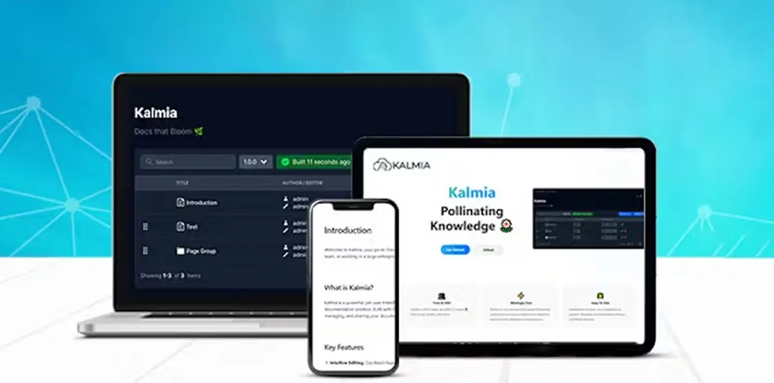 news_Kalmia: A Simple Documentation CMS